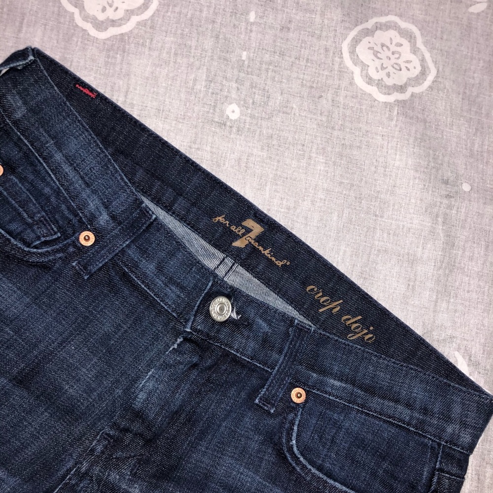 7 For All Mankind | Dojo Crop Capri Jeans Size 27